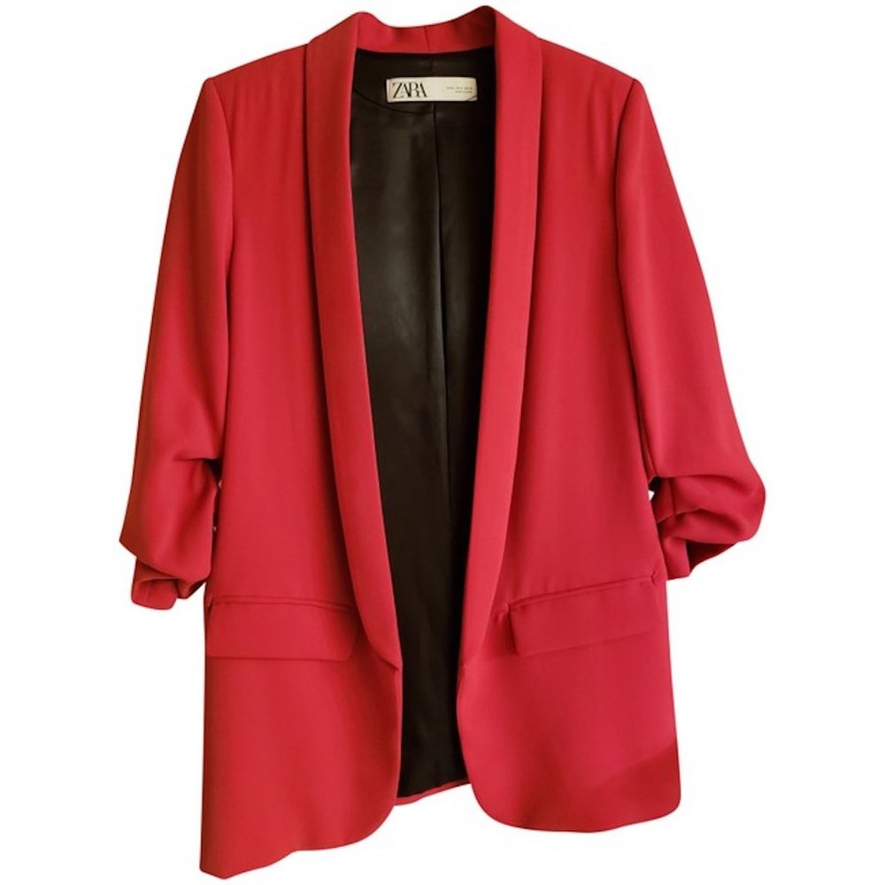 Pink Long Blazer